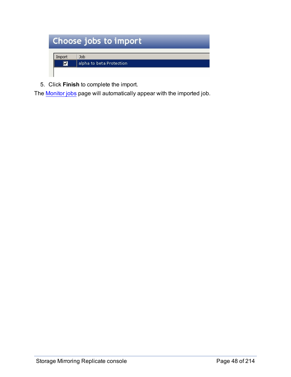 HP Storage Mirroring Software User Manual | Page 49 / 215