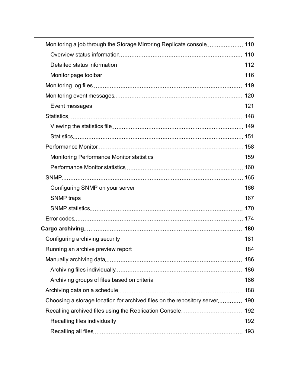 HP Storage Mirroring Software User Manual | Page 5 / 215