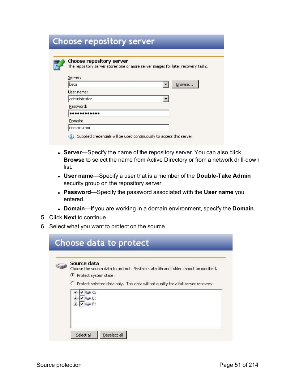 HP Storage Mirroring Software User Manual | Page 52 / 215
