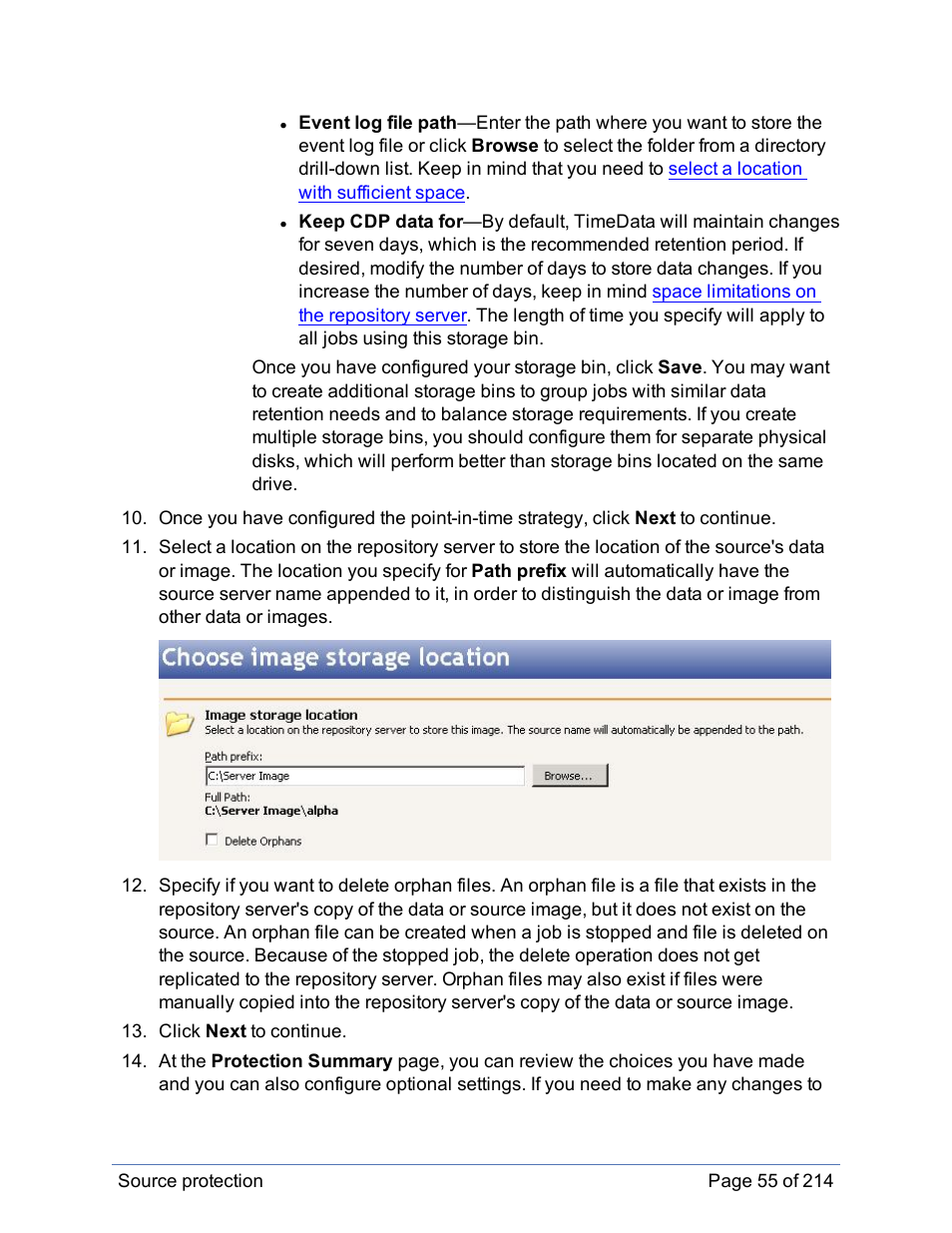 HP Storage Mirroring Software User Manual | Page 56 / 215