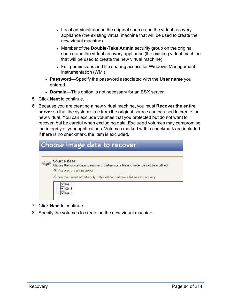 HP Storage Mirroring Software User Manual | Page 85 / 215