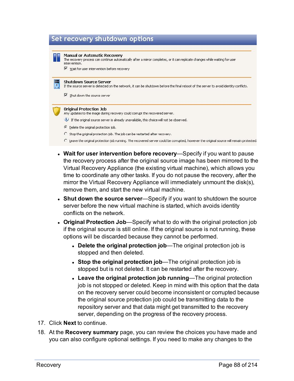 HP Storage Mirroring Software User Manual | Page 89 / 215