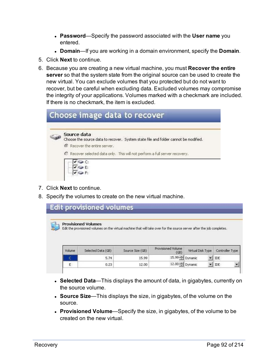 HP Storage Mirroring Software User Manual | Page 93 / 215
