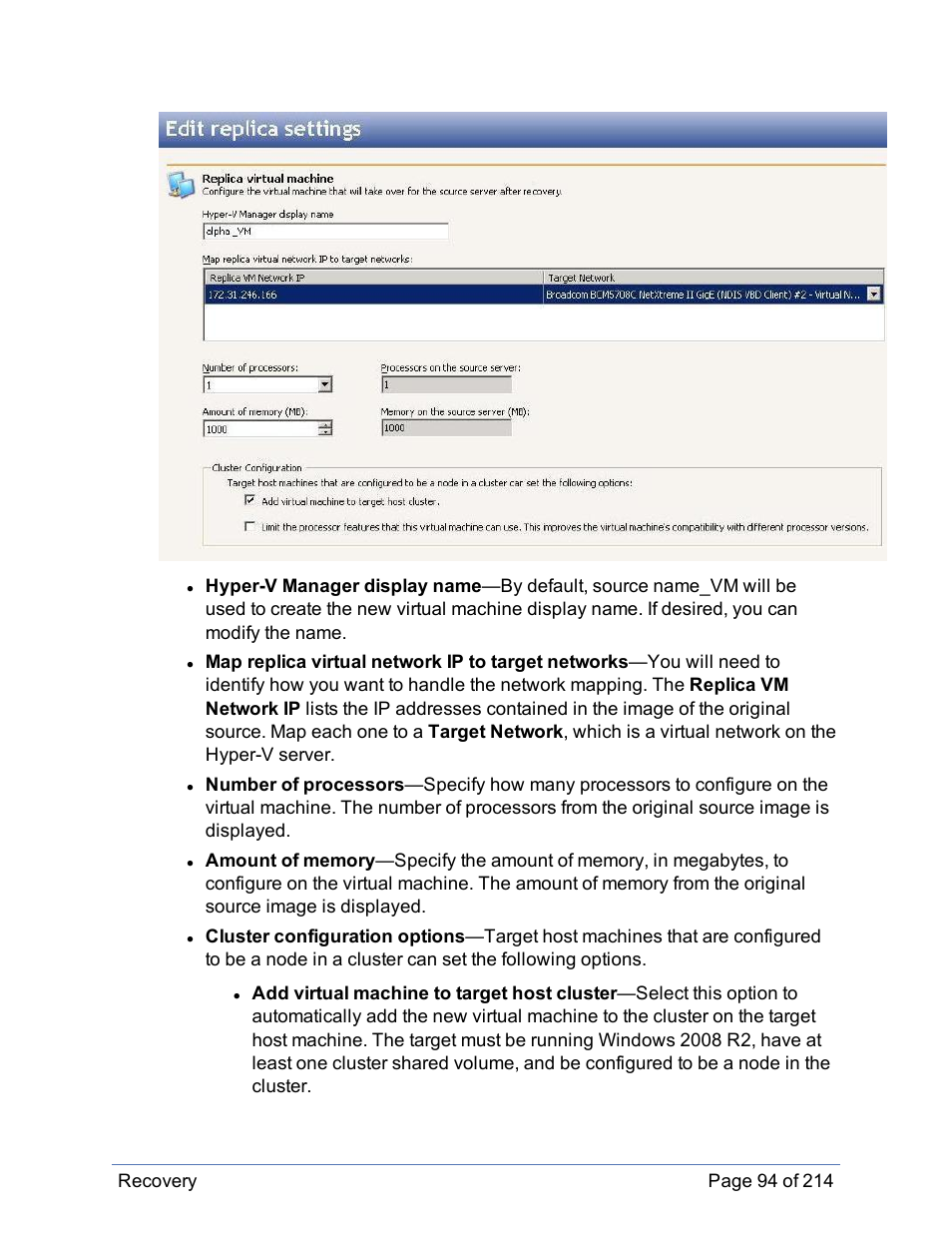 HP Storage Mirroring Software User Manual | Page 95 / 215