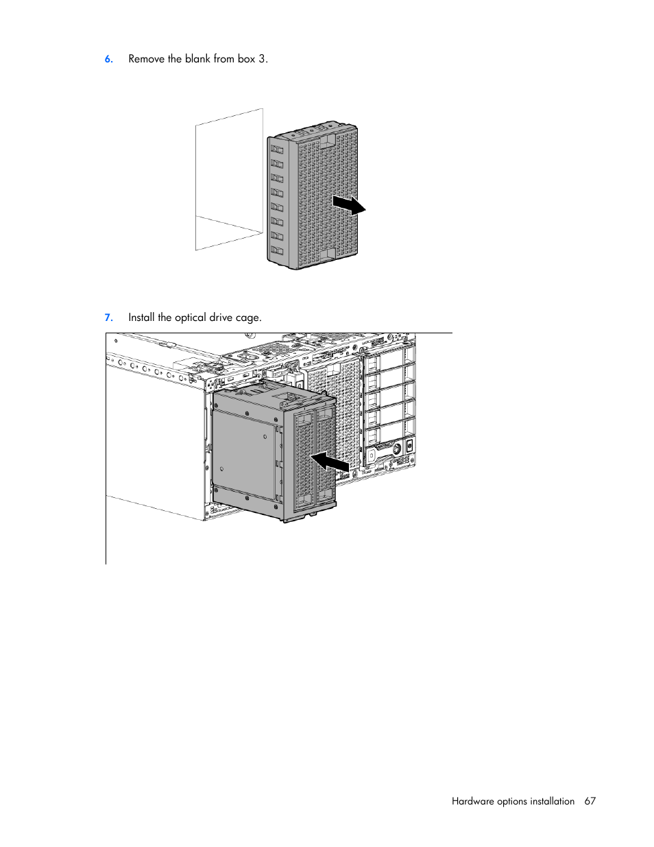 HP ProLiant ML350p Gen8 Server User Manual | Page 67 / 145