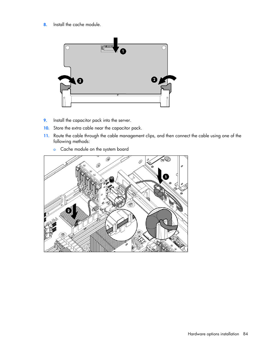 HP ProLiant ML350p Gen8 Server User Manual | Page 84 / 145