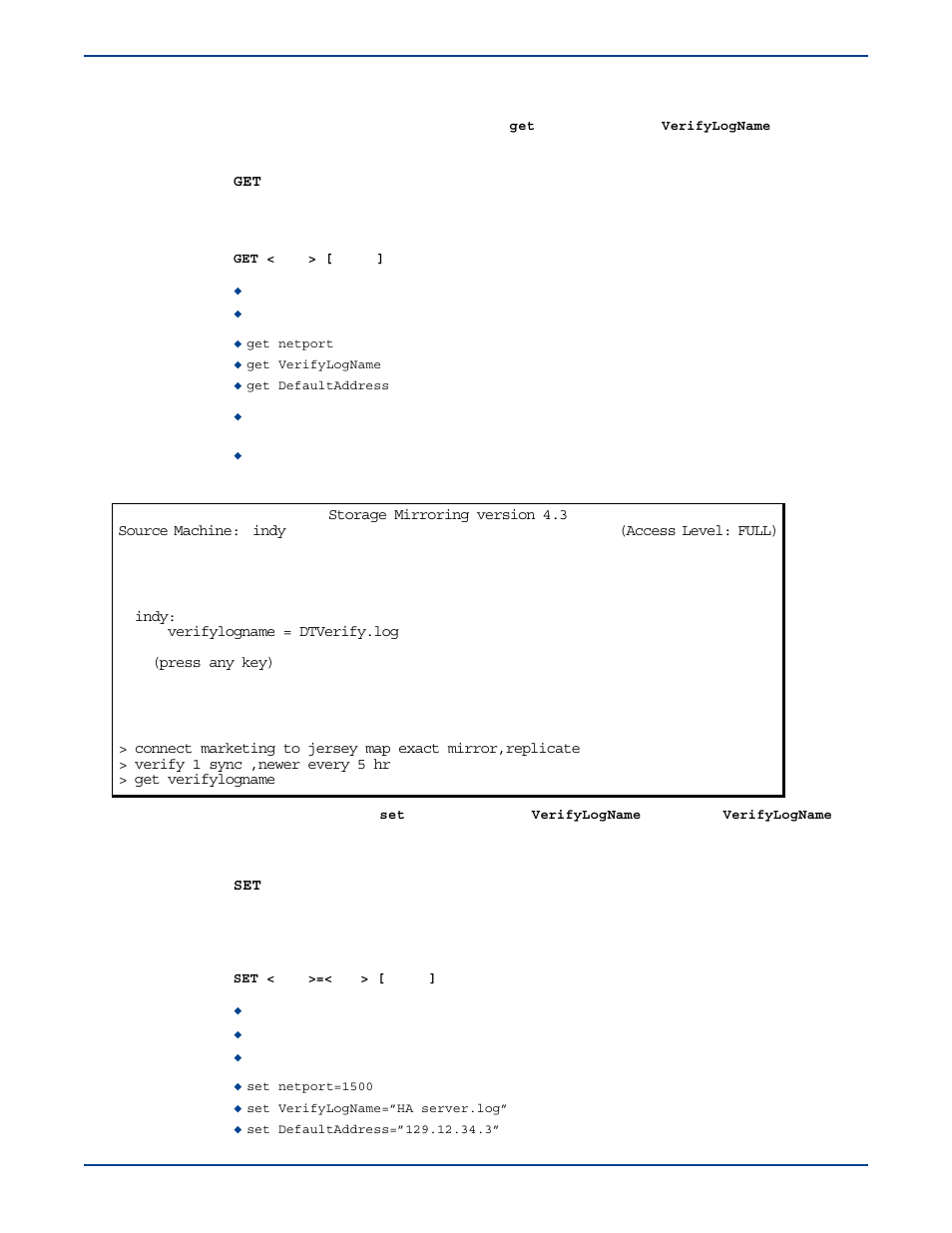 Setting the verification log attributes, Setting the verification log attributes -11 | HP Storage Mirroring V5 Software User Manual | Page 118 / 285