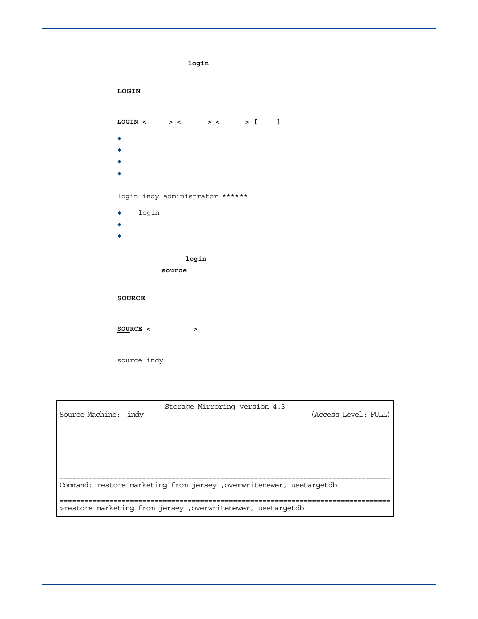 HP Storage Mirroring V5 Software User Manual | Page 165 / 285