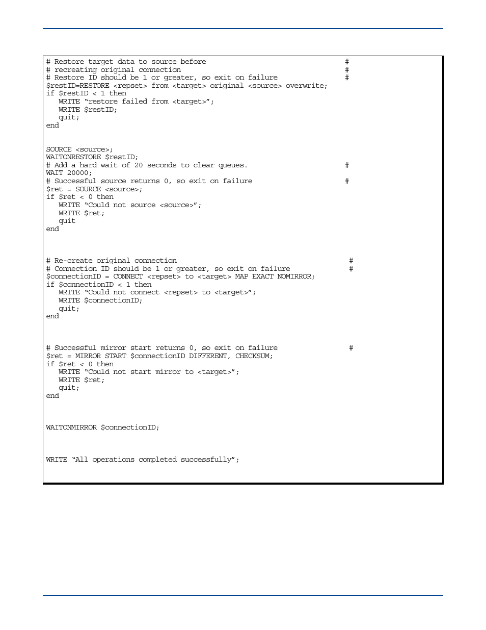 HP Storage Mirroring V5 Software User Manual | Page 168 / 285