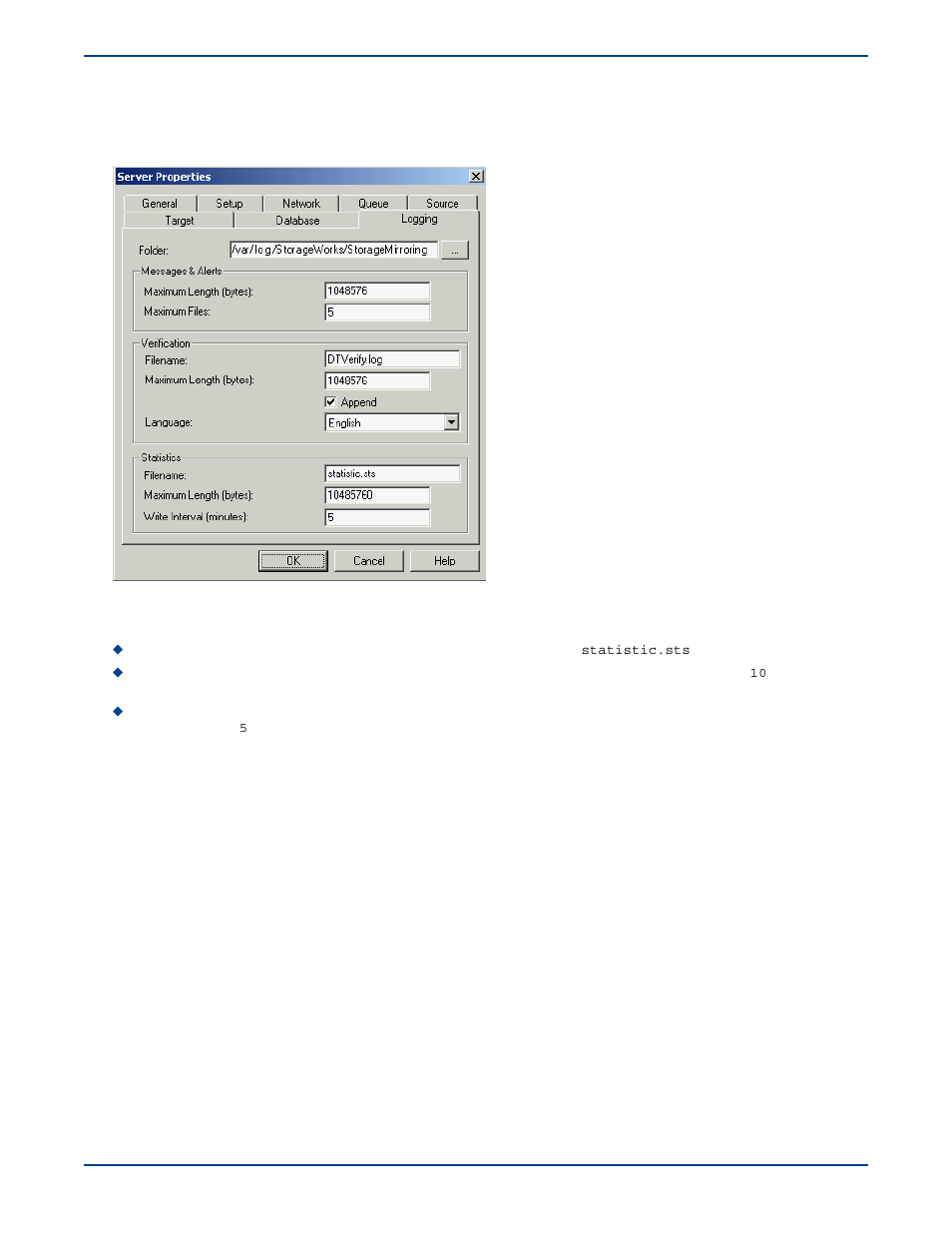 HP Storage Mirroring V5 Software User Manual | Page 192 / 285