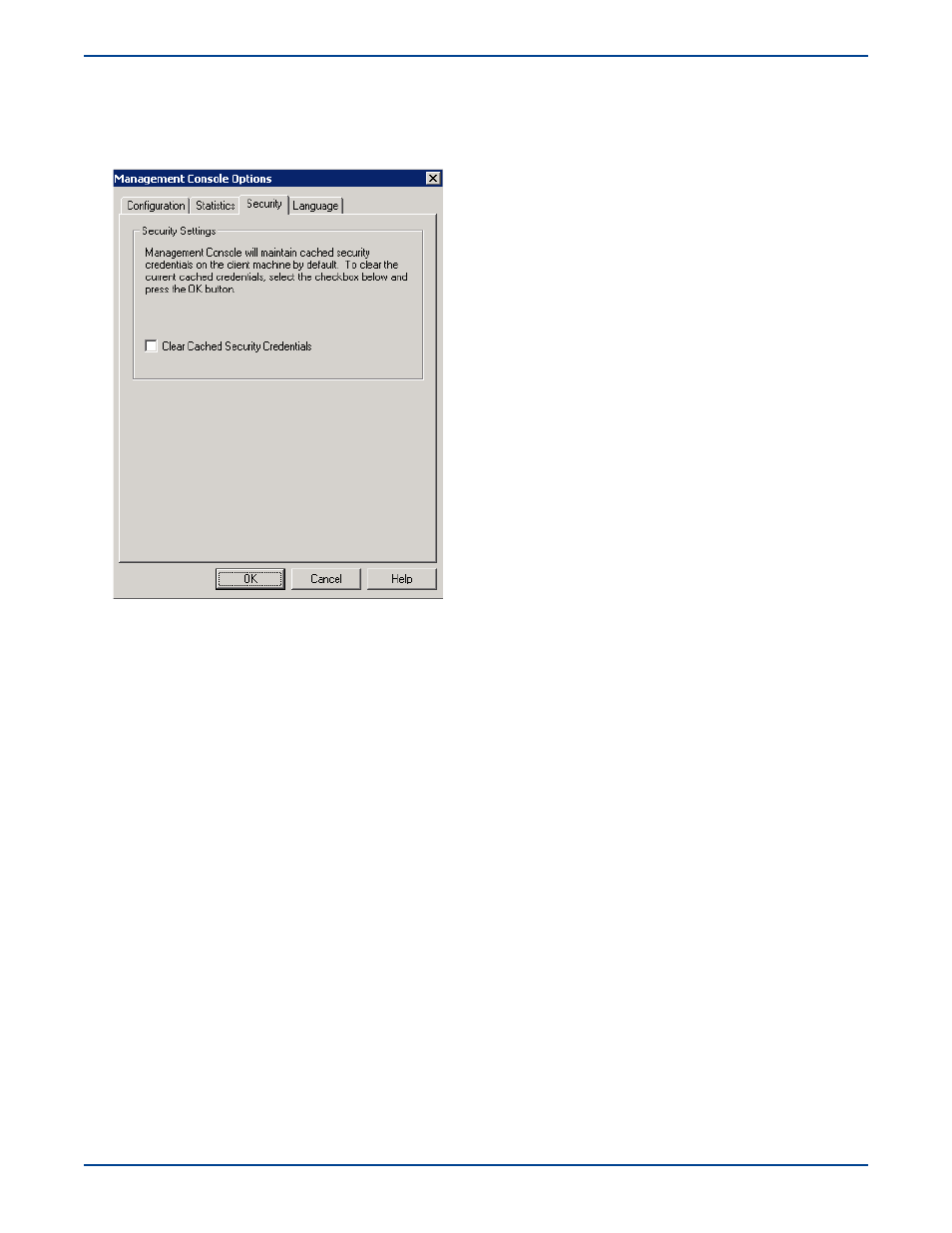 Clearing maintained security credentials, Clearing maintained security credentials -2 | HP Storage Mirroring V5 Software User Manual | Page 236 / 285