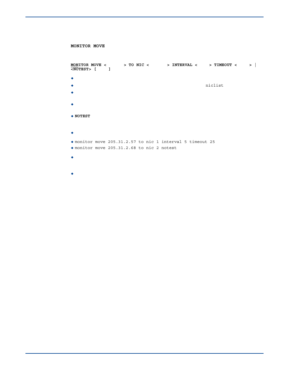 Monitor move | HP Storage Mirroring V5 Software User Manual | Page 250 / 285