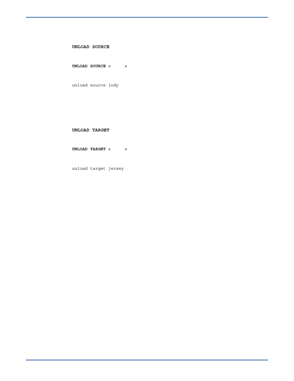 Unload source, Unload target, Unload source unload target | HP Storage Mirroring V5 Software User Manual | Page 271 / 285