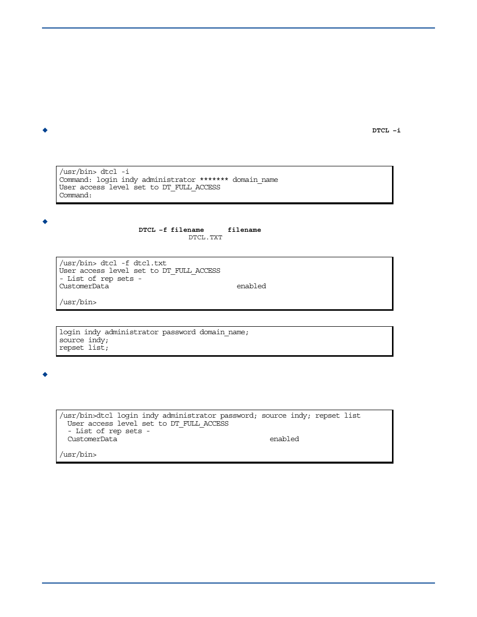 The command line client, Starting and using the command line client, The command line client -2 | Starting and using the command line client -2 | HP Storage Mirroring V5 Software User Manual | Page 33 / 285