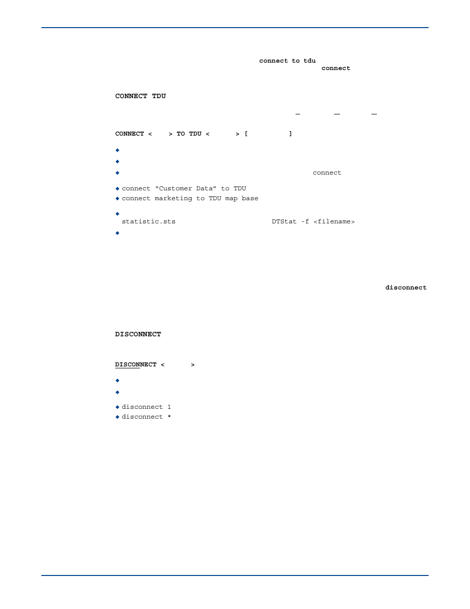 Connecting to the throughput diagnostics utility, Disconnecting a connection | HP Storage Mirroring V5 Software User Manual | Page 75 / 285