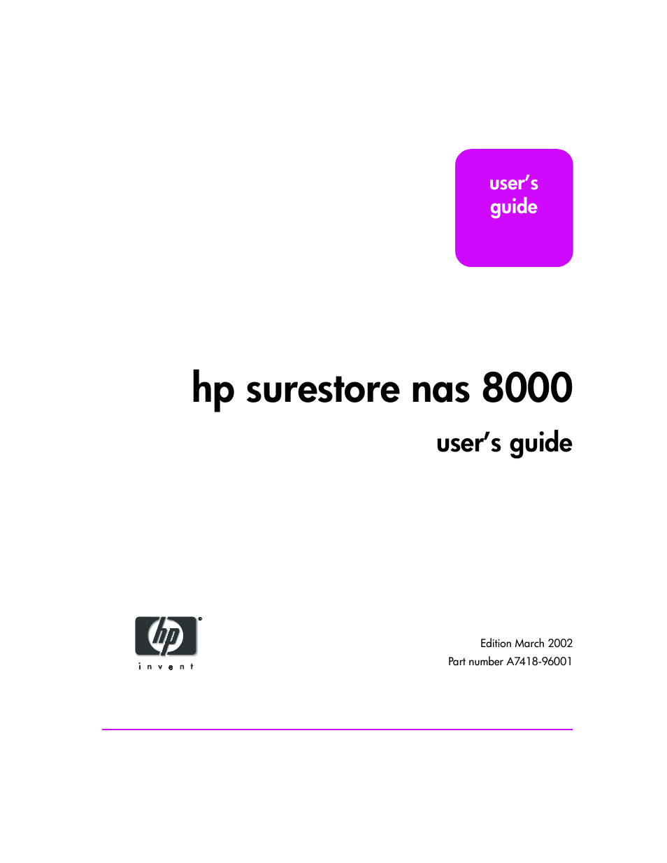 HP StorageWorks 8000 NAS User Manual | 240 pages
