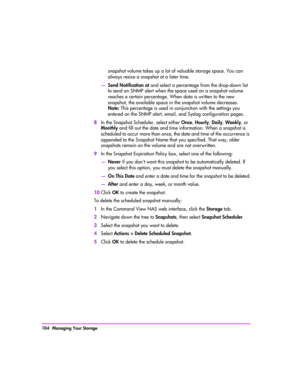 HP StorageWorks 8000 NAS User Manual | Page 106 / 240