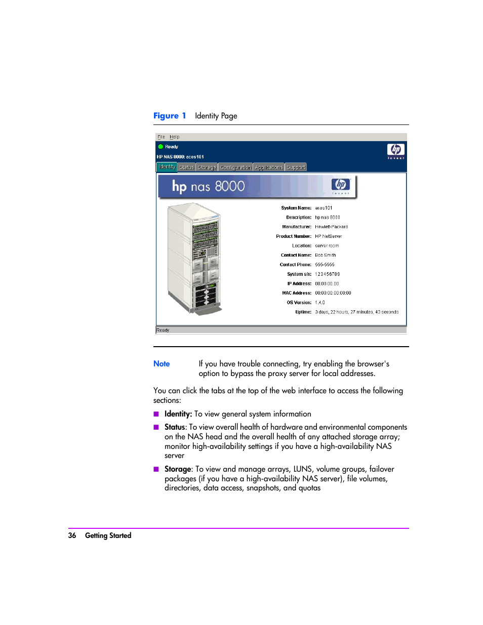HP StorageWorks 8000 NAS User Manual | Page 38 / 240