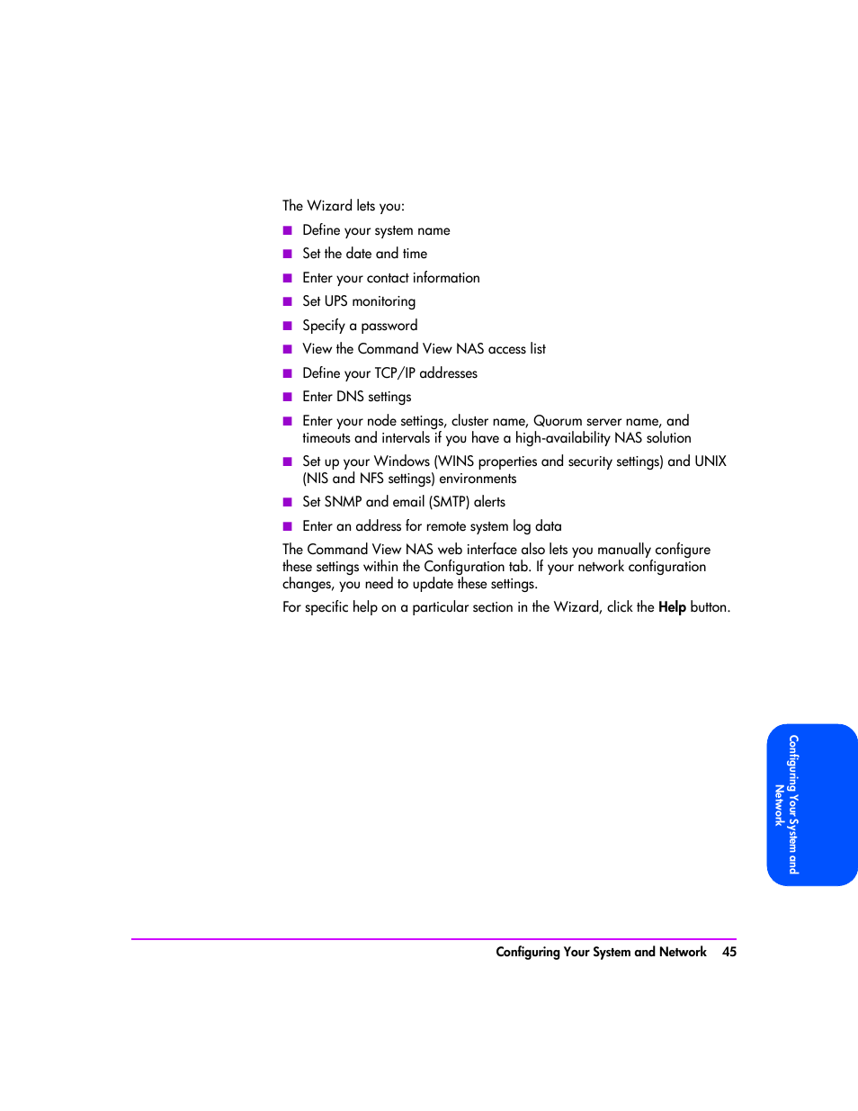 HP StorageWorks 8000 NAS User Manual | Page 47 / 240