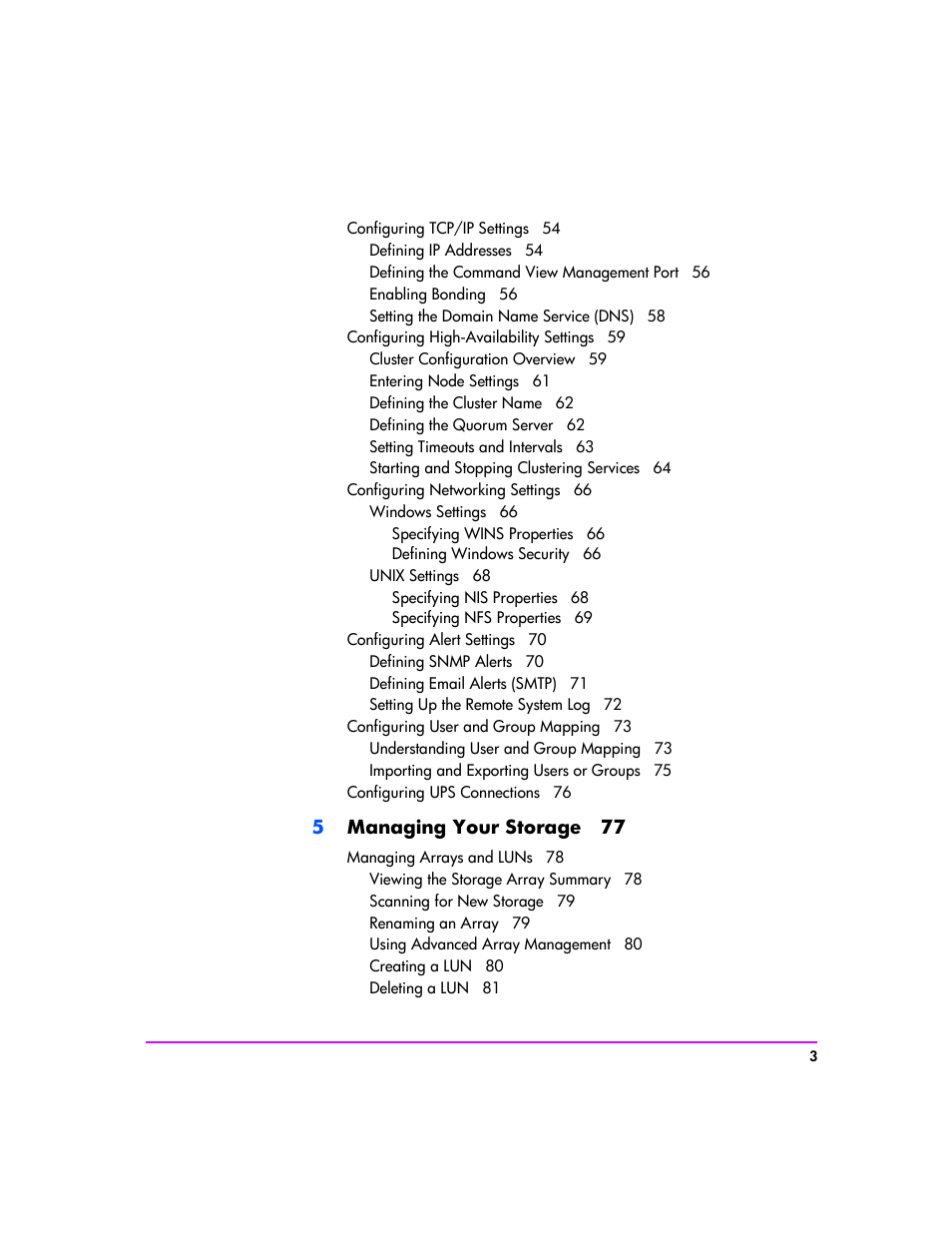 HP StorageWorks 8000 NAS User Manual | Page 5 / 240