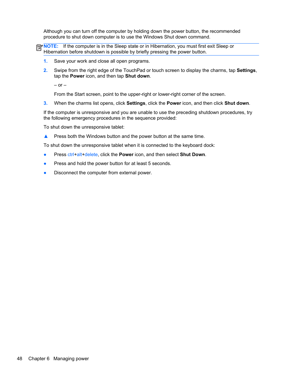 HP ENVY x2 CTO 11t-g000 User Manual | Page 56 / 79