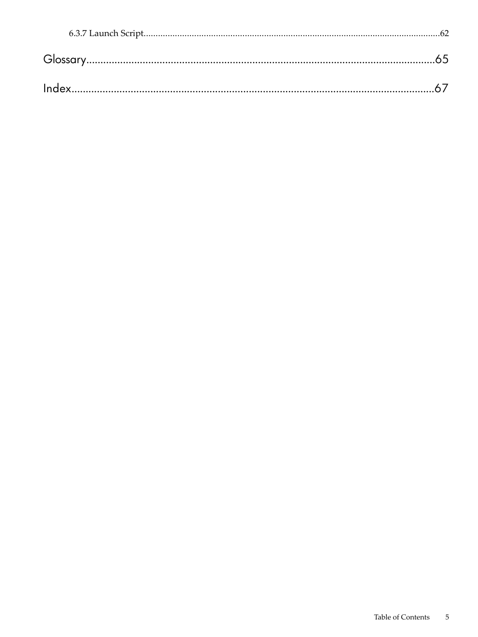 Glossary index | HP Scalable Visualization Array Software User Manual | Page 5 / 68