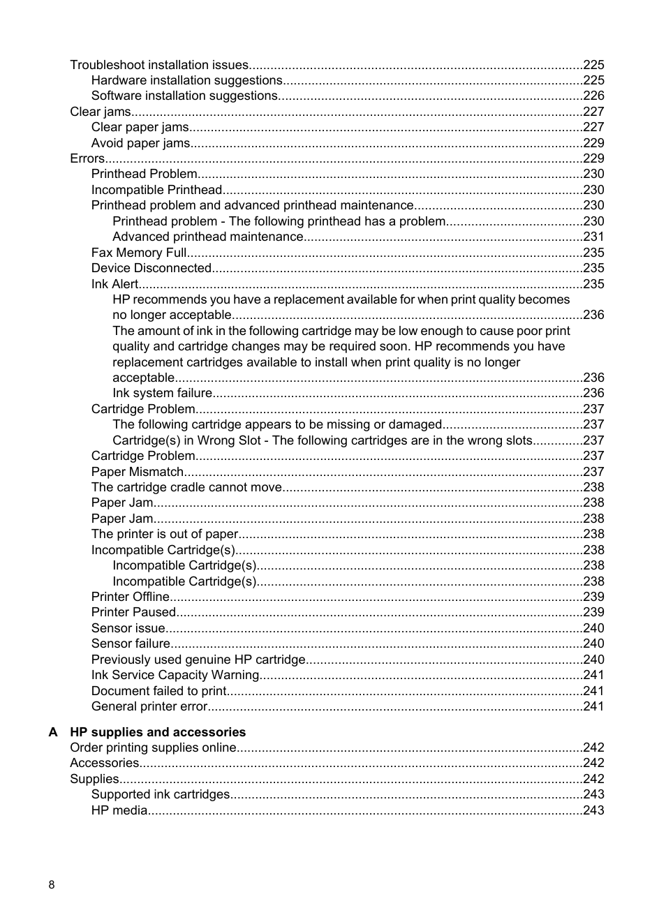 HP Officejet 6500 User Manual | Page 12 / 294