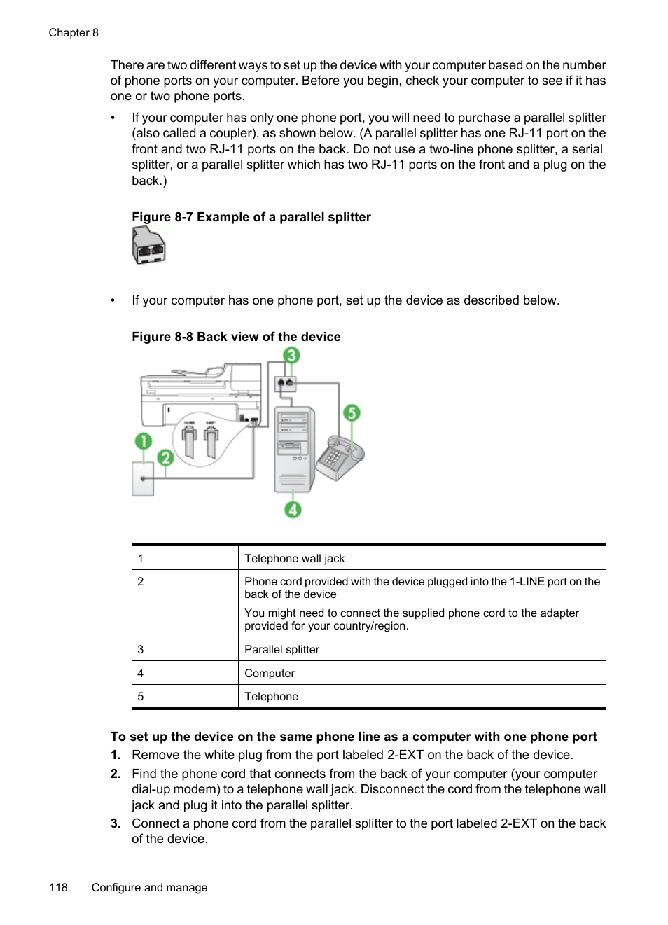 HP Officejet 6500 User Manual | Page 122 / 294