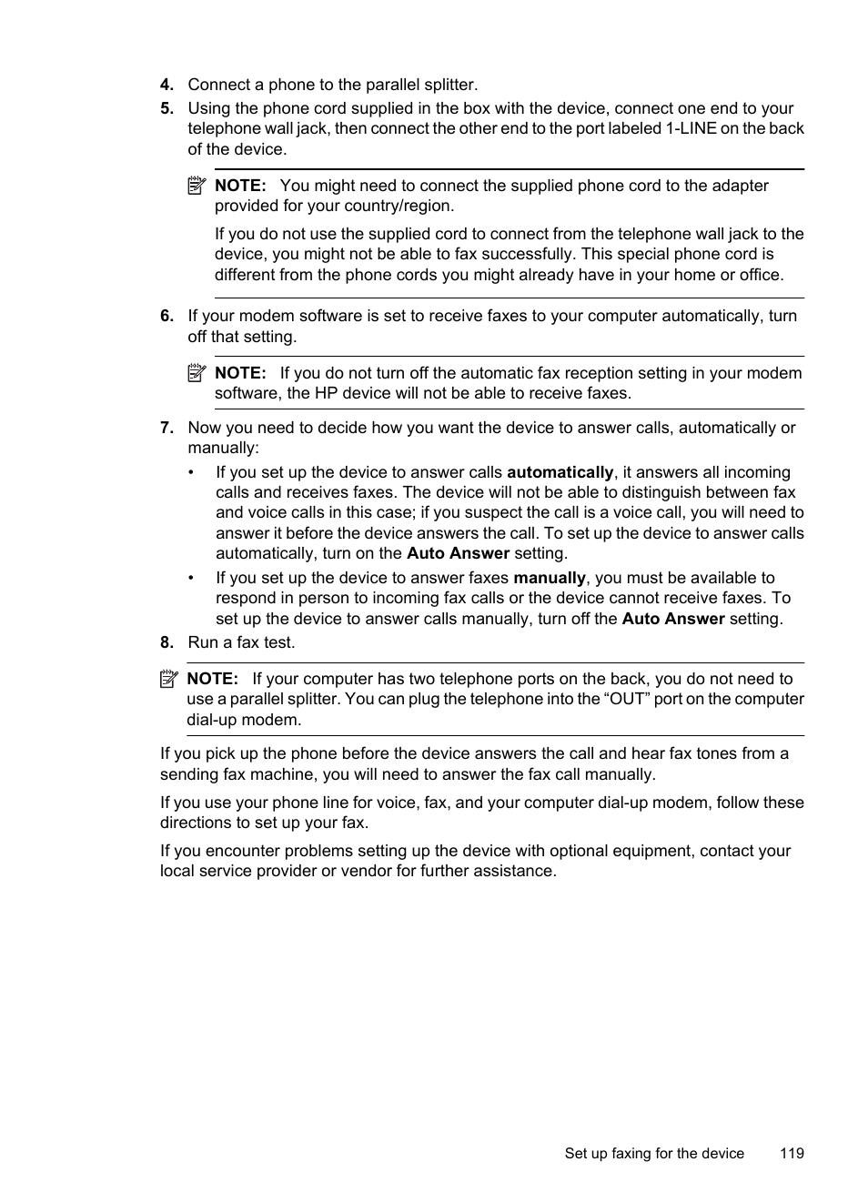 HP Officejet 6500 User Manual | Page 123 / 294