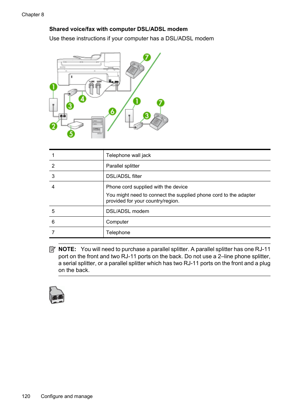 HP Officejet 6500 User Manual | Page 124 / 294