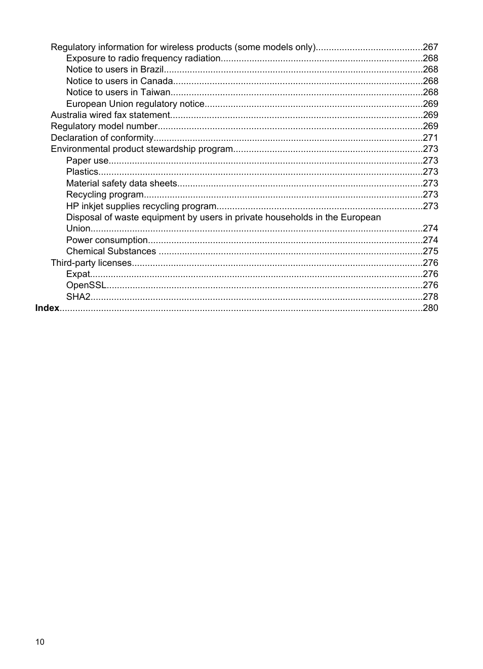 HP Officejet 6500 User Manual | Page 14 / 294