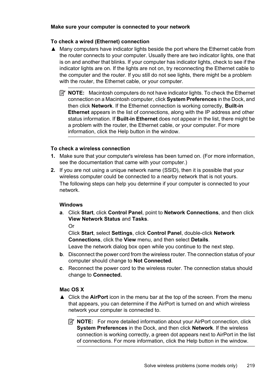 HP Officejet 6500 User Manual | Page 223 / 294