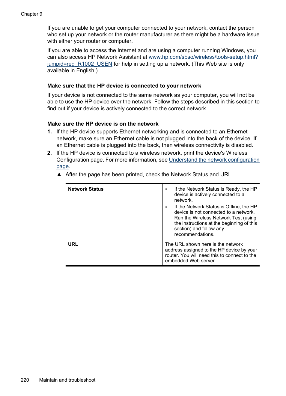 HP Officejet 6500 User Manual | Page 224 / 294