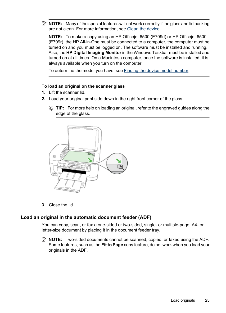 HP Officejet 6500 User Manual | Page 29 / 294