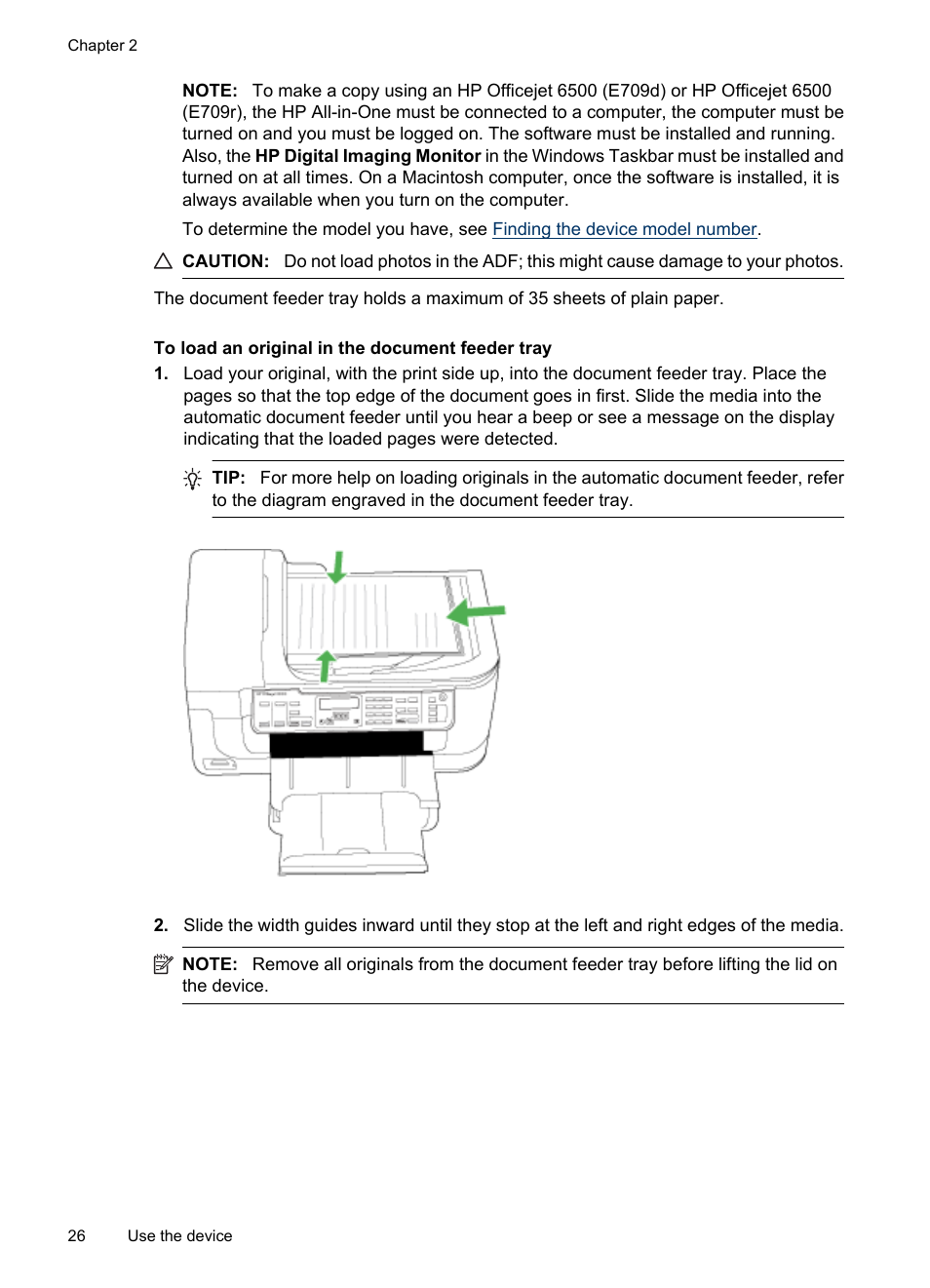 HP Officejet 6500 User Manual | Page 30 / 294