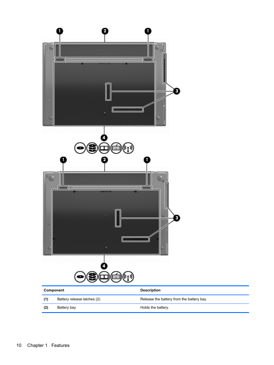 HP Compaq 320 Notebook-PC User Manual | Page 22 / 161