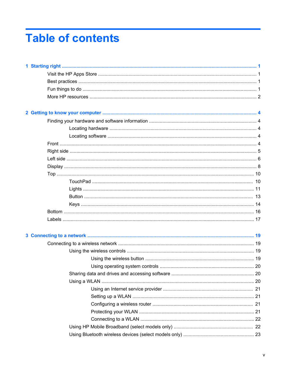 HP 250 G2 Notebook PC User Manual | Page 5 / 90