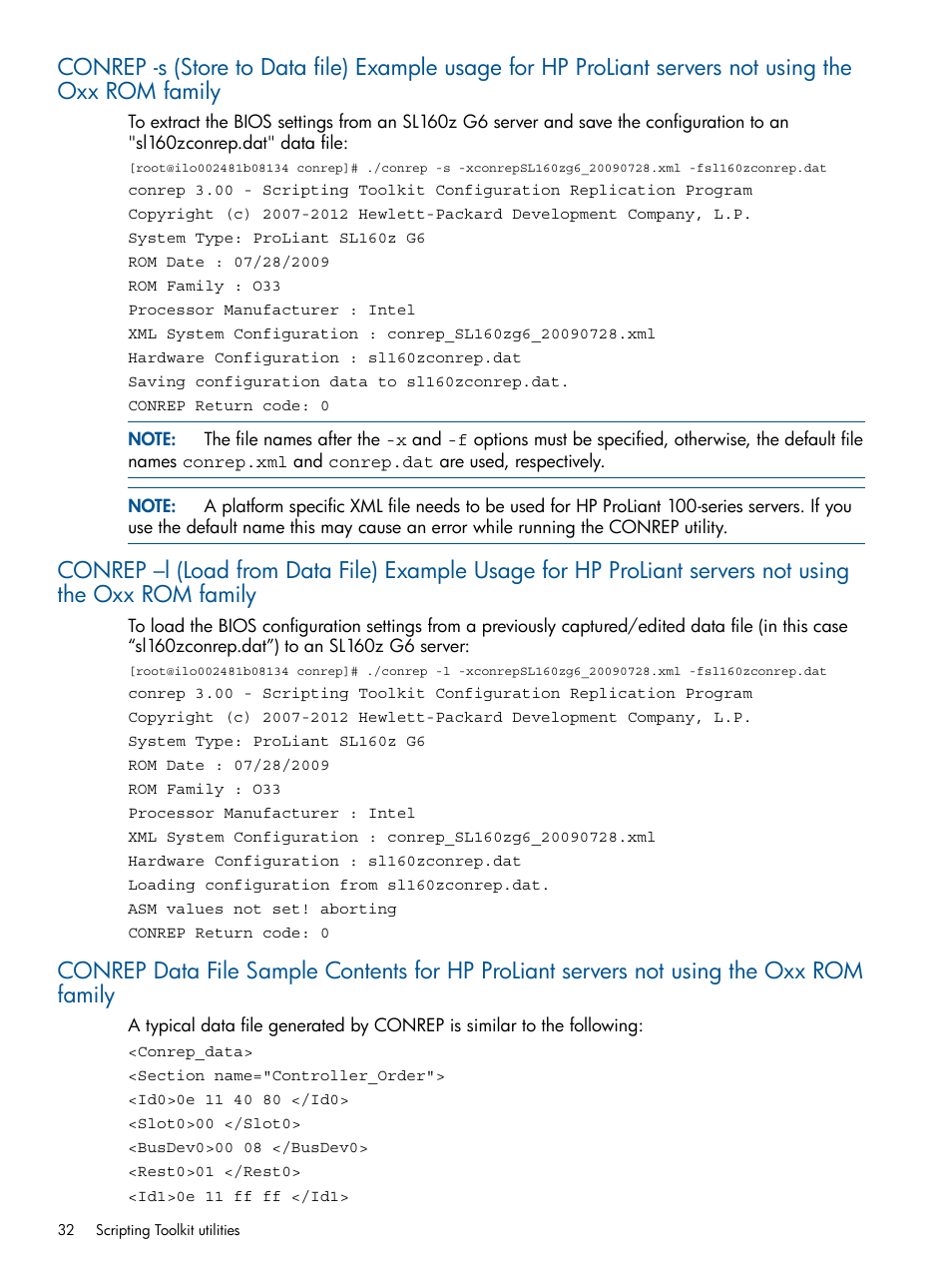 HP Intelligent Provisioning User Manual | Page 32 / 68