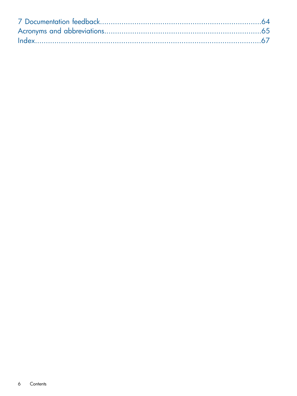 HP Intelligent Provisioning User Manual | Page 6 / 68