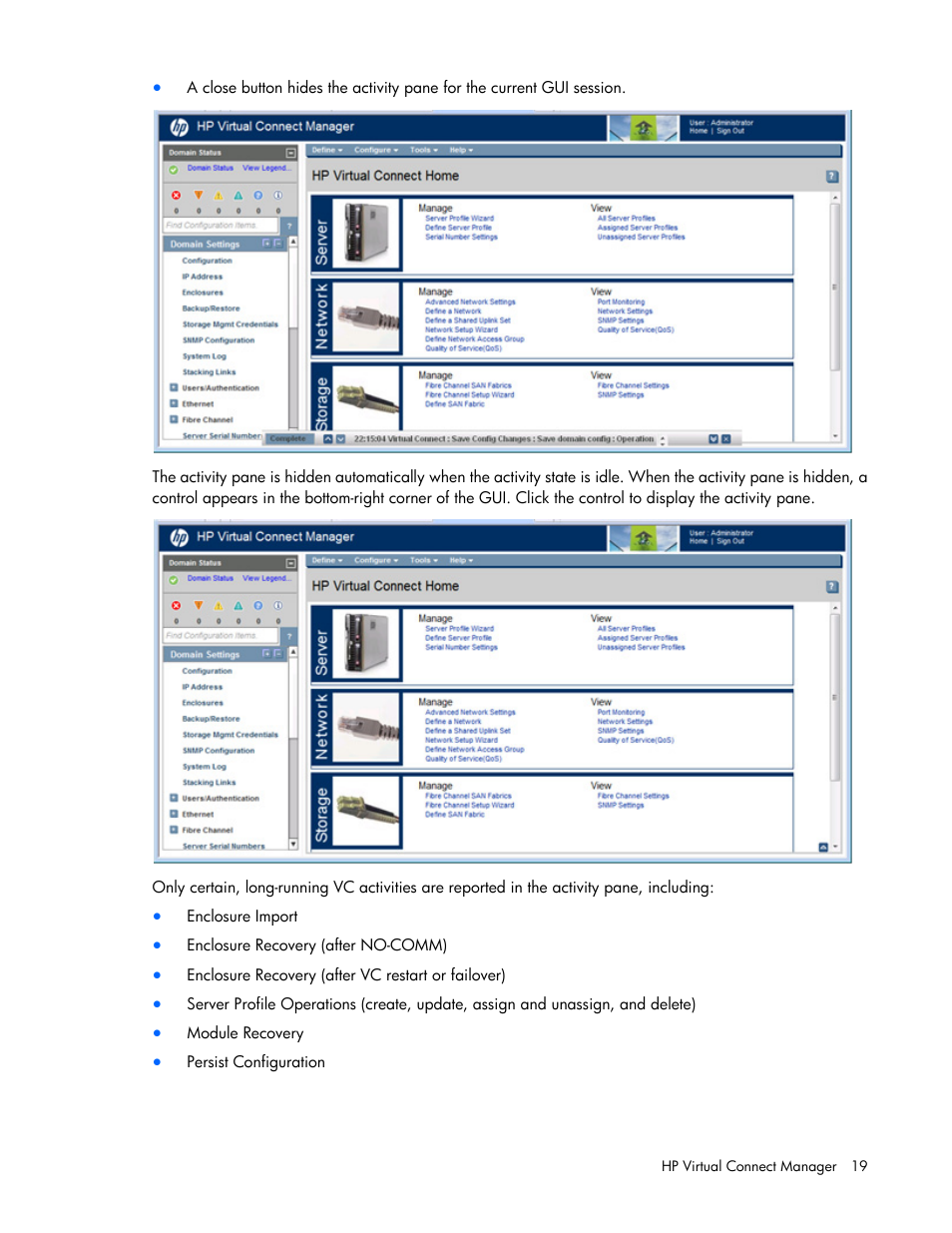 HP Virtual Connect Flex-10 10Gb Ethernet Module for c-Class BladeSystem User Manual | Page 19 / 290