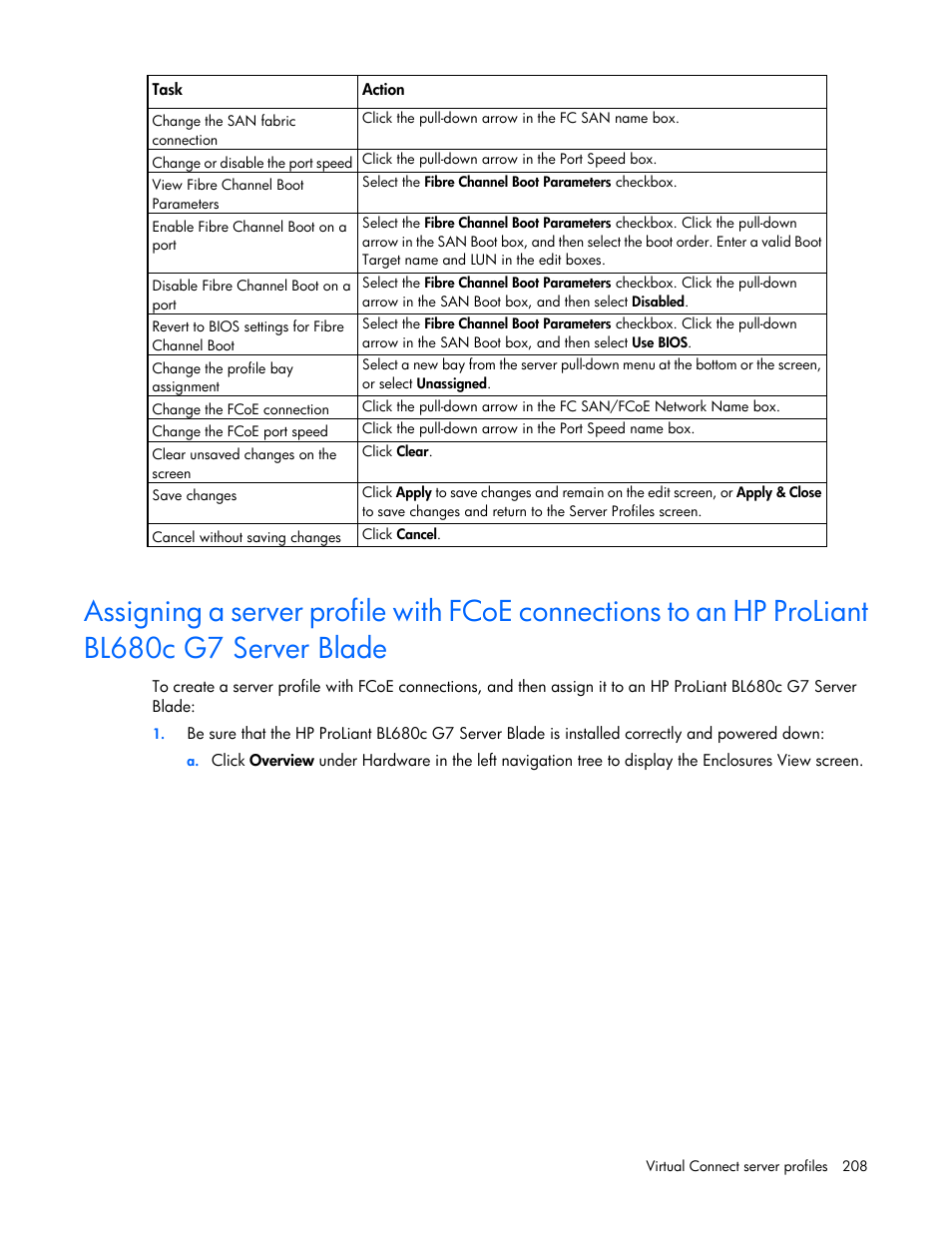 HP Virtual Connect Flex-10 10Gb Ethernet Module for c-Class BladeSystem User Manual | Page 208 / 290