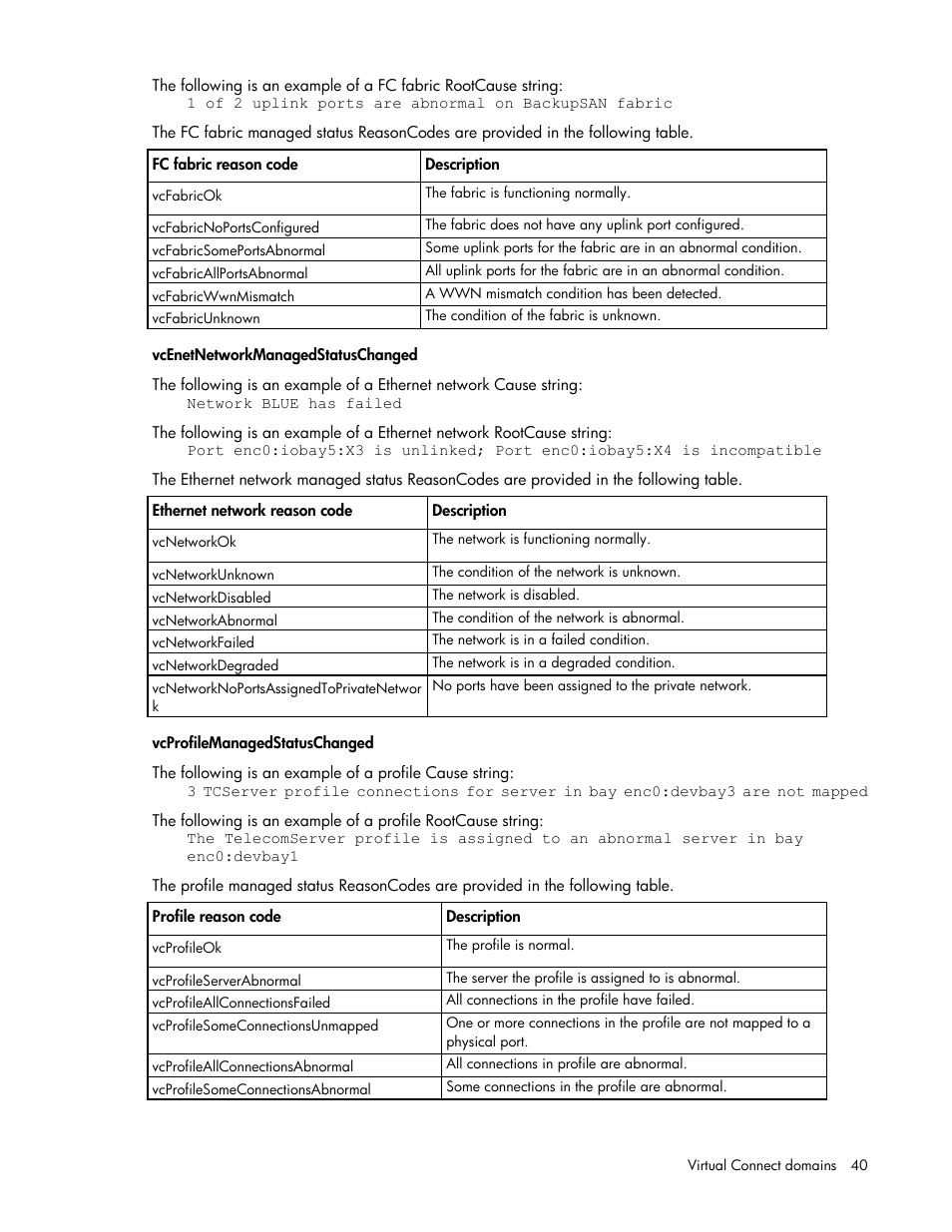 HP Virtual Connect Flex-10 10Gb Ethernet Module for c-Class BladeSystem User Manual | Page 40 / 290