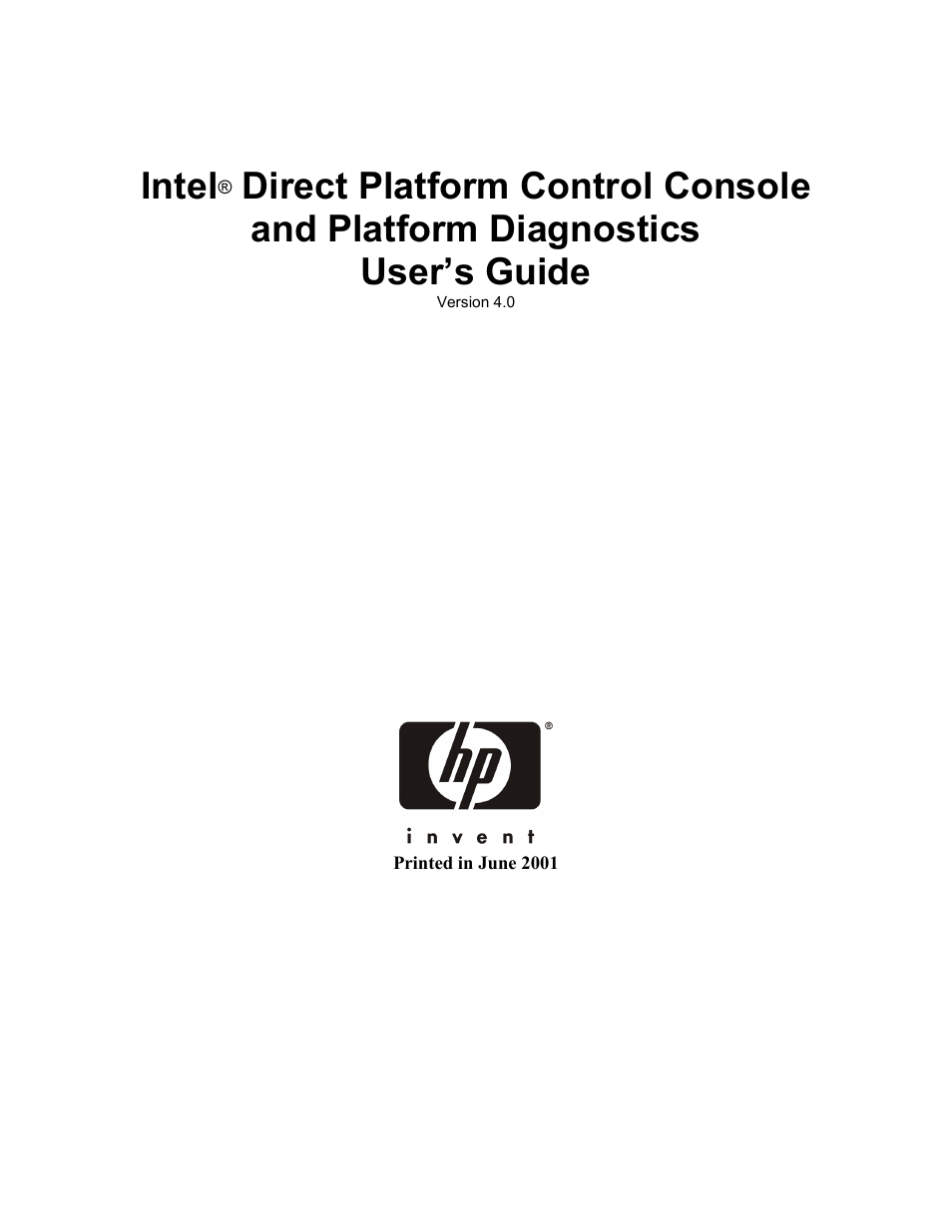 HP Integrity rx4610 Server User Manual | 42 pages