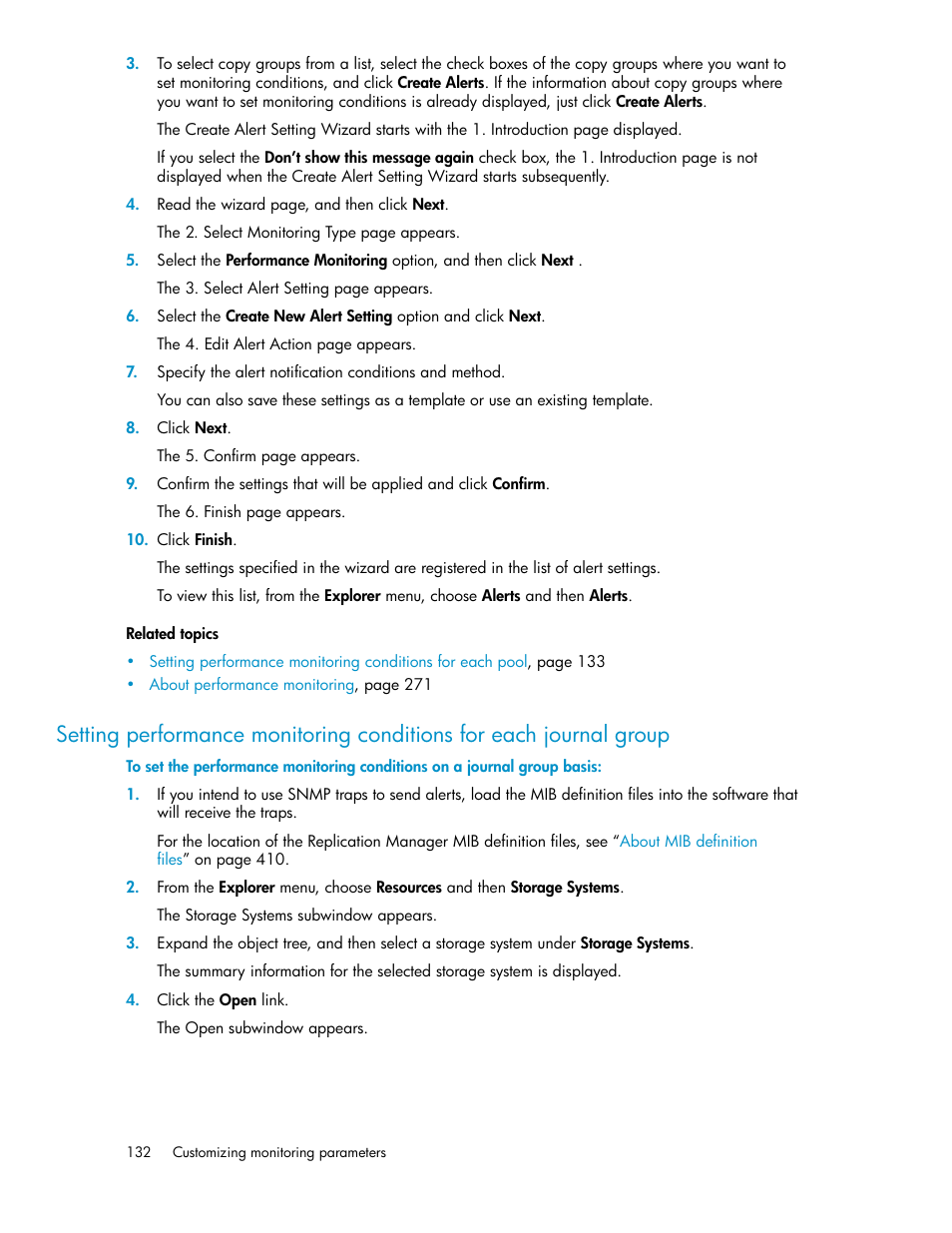 HP XP P9000 Command View Advanced Edition Software User Manual | Page 132 / 470