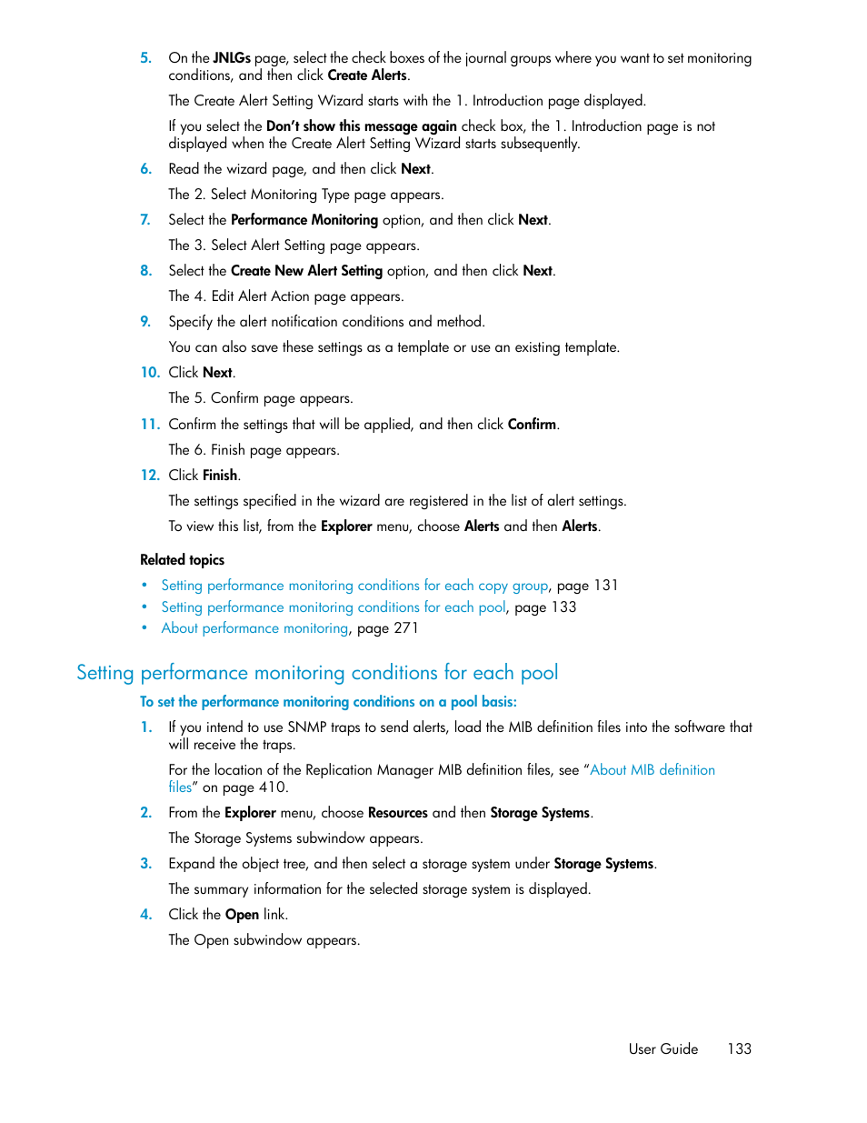 HP XP P9000 Command View Advanced Edition Software User Manual | Page 133 / 470