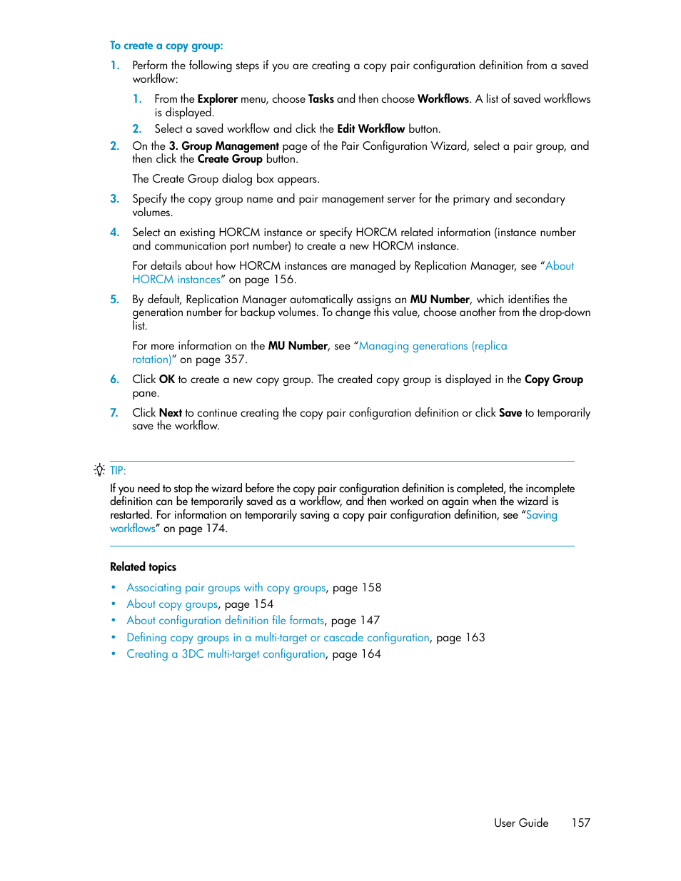 HP XP P9000 Command View Advanced Edition Software User Manual | Page 157 / 470