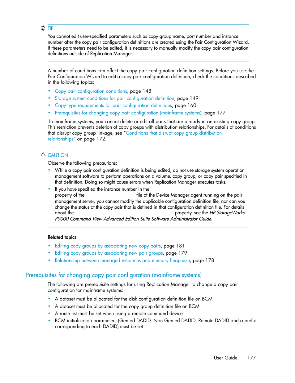 HP XP P9000 Command View Advanced Edition Software User Manual | Page 177 / 470