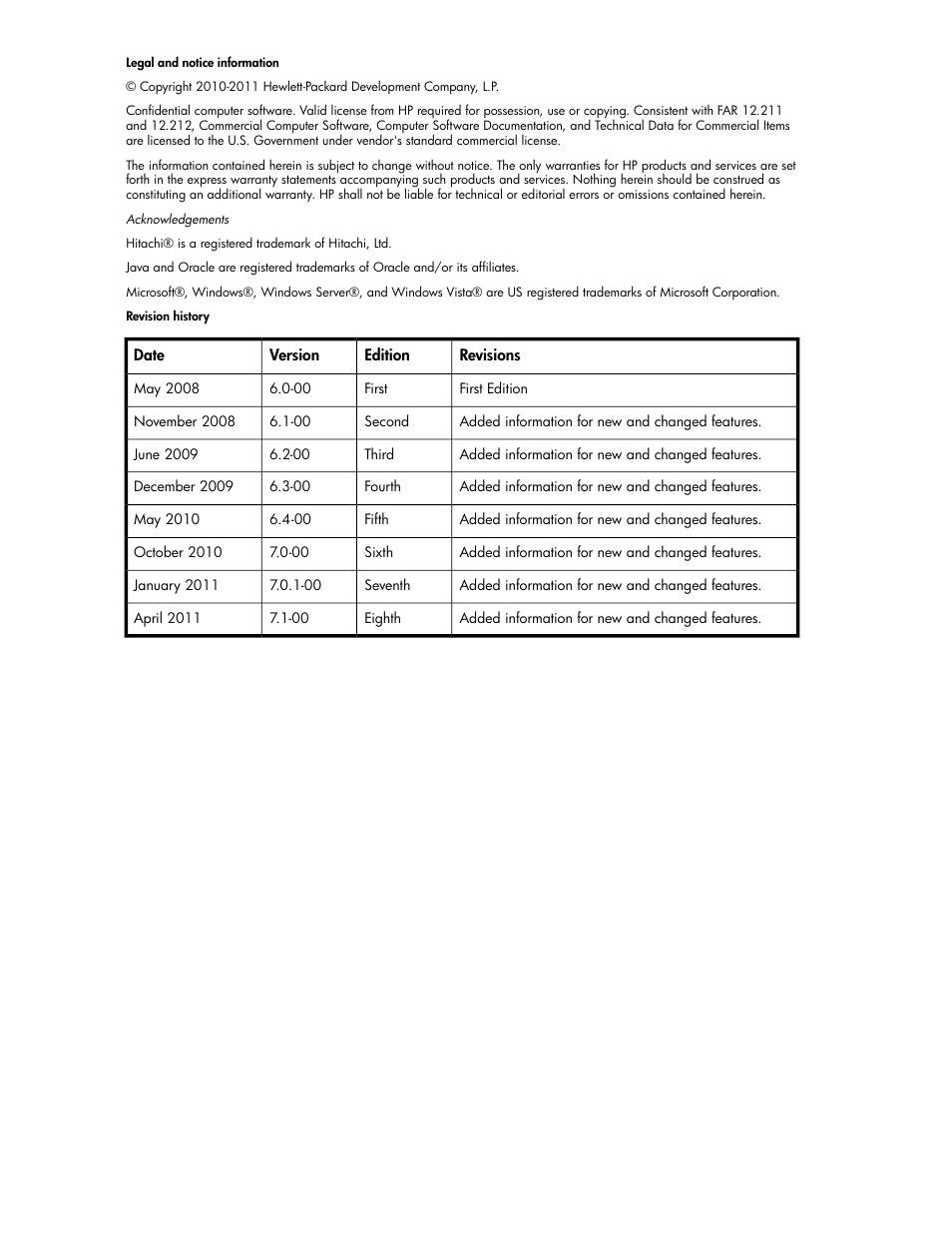 HP XP P9000 Command View Advanced Edition Software User Manual | Page 2 / 470