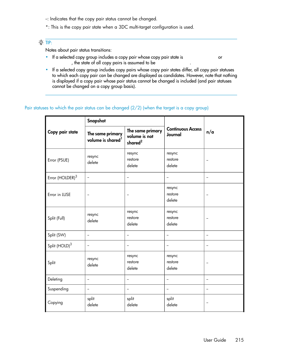 HP XP P9000 Command View Advanced Edition Software User Manual | Page 215 / 470