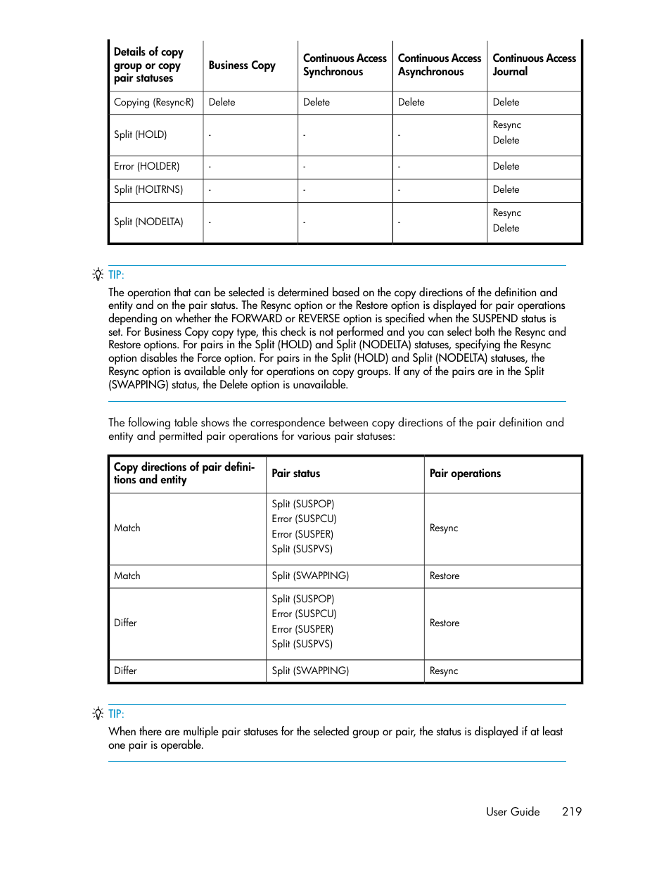 HP XP P9000 Command View Advanced Edition Software User Manual | Page 219 / 470